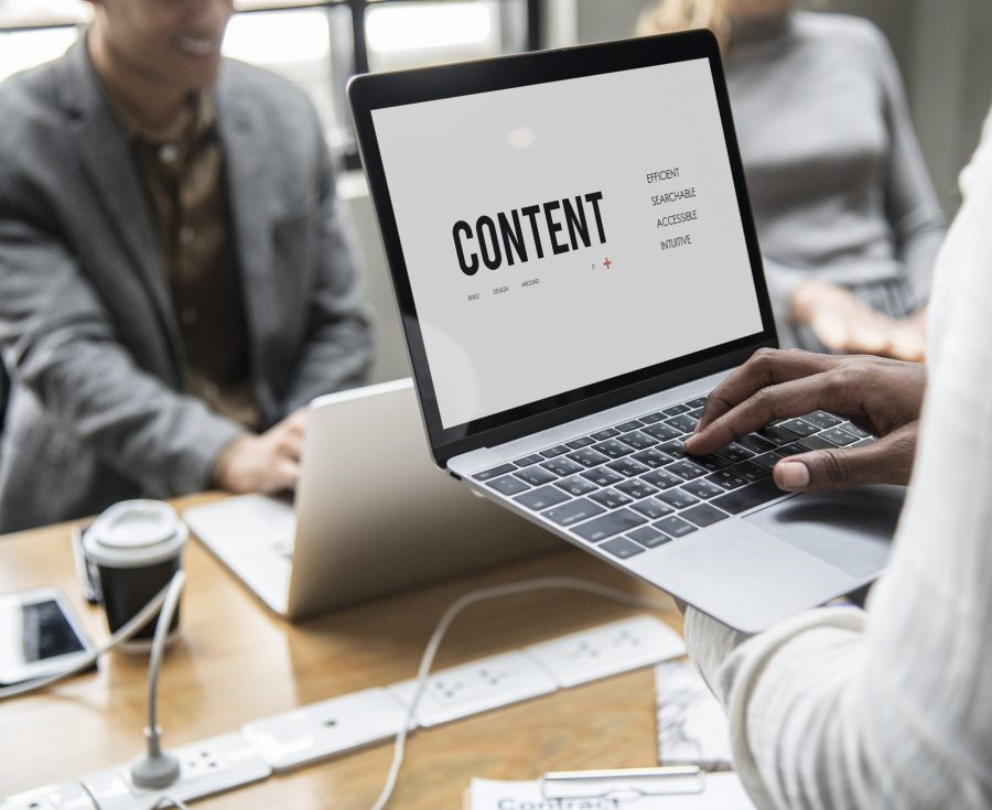content-concept-laptop-screen